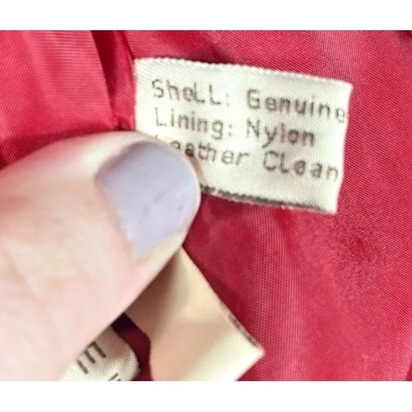 Scully Red Suede Leather Jacket Fringe Concho Beaded Medium Womens Western Wear - Picture 14 of 16